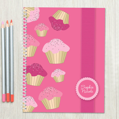 Sweet Cupcakes Kids Notebook