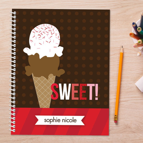 Sweet & Yummy Kids Notebook