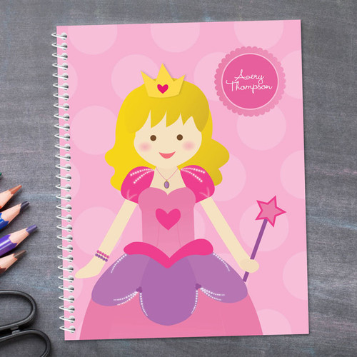 Cute Princess Kids Notebook