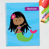 Cute Mermaid Kids Notebook
