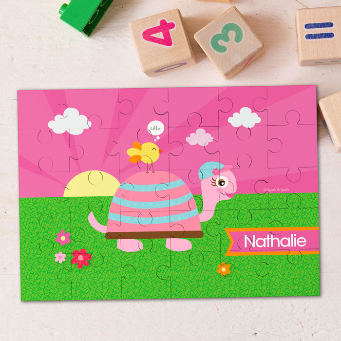 turtle and happy bird
