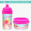 Smiley Butterfly Personalized Sippy Cup