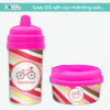 A Lovely Girl Ride Custom Sippy Cups