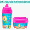 No Spill Cup with Sweet Mermaid design