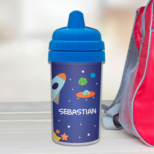 Rocket Launch Sippy Cup for boys