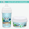 Fun Boys Sippy Cup with owl design
