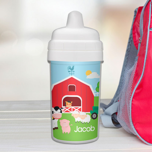 Best Sippy Cup for Milk with Farm Design