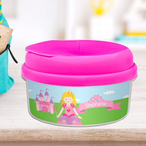 Sweet Little Princess Blonde Snack Bowls For Kids