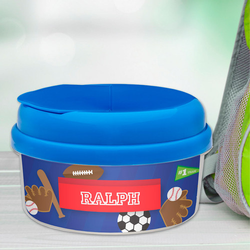 My Love For Sports Personalized Snack Bowls