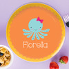 Cute Octopus Personalized Kids Plates