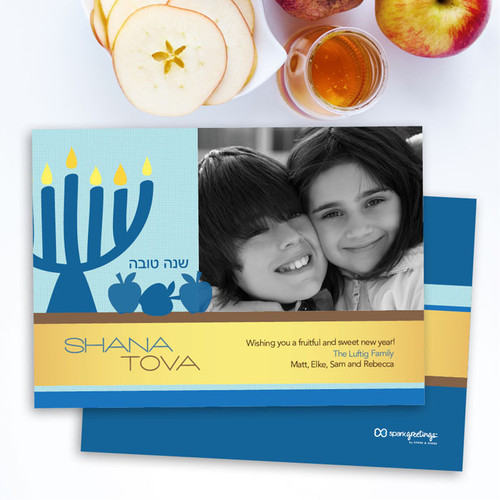 Jewish Holiday Cards | Blue Apples