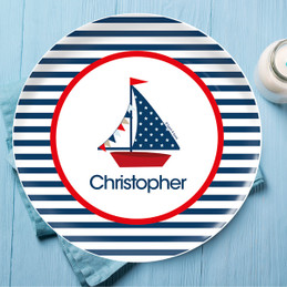Set Sail Personalized Dishes