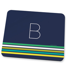 Real Simple Blue Mouse Pad