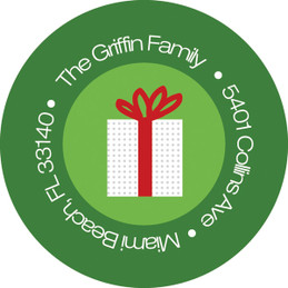 Festive Gifts Christmas Address Labels