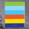 surf boards personalized notebook for kids