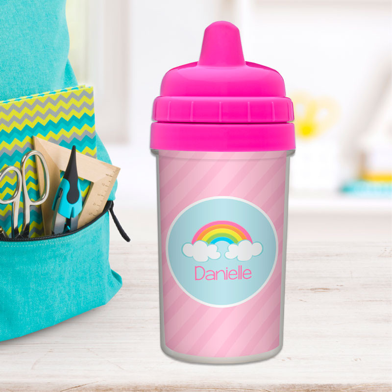 Rainbow Unicorn Personalized Kids Cups By Spark & Spark