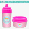 A Rainbow in the Sky Sippy Cup for Toddlers