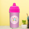Cute No Spill Cup with Tea Time Design
