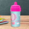 No Spill Sippy Cup with Hot Air Balloon