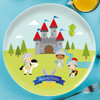 The Three Knights Personalized Plates For Kids