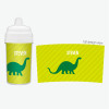 Dino and Me Green Infant Sippy Cup