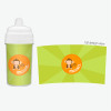 Cute Baby Monkey Non Spill Cup