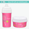 Pink Tennis Fan Sippy Cup for Milk