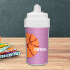 Basketball Fan Personalized Kids Sippy Cups
