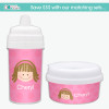 Just Like Me Pink SIppy Cup for 1 Year Old