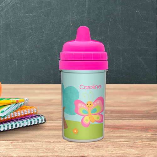Best Sippy Cup for Milk with Cute Butterfly