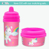 Rainbow Unicorn Kids Sippy Cups