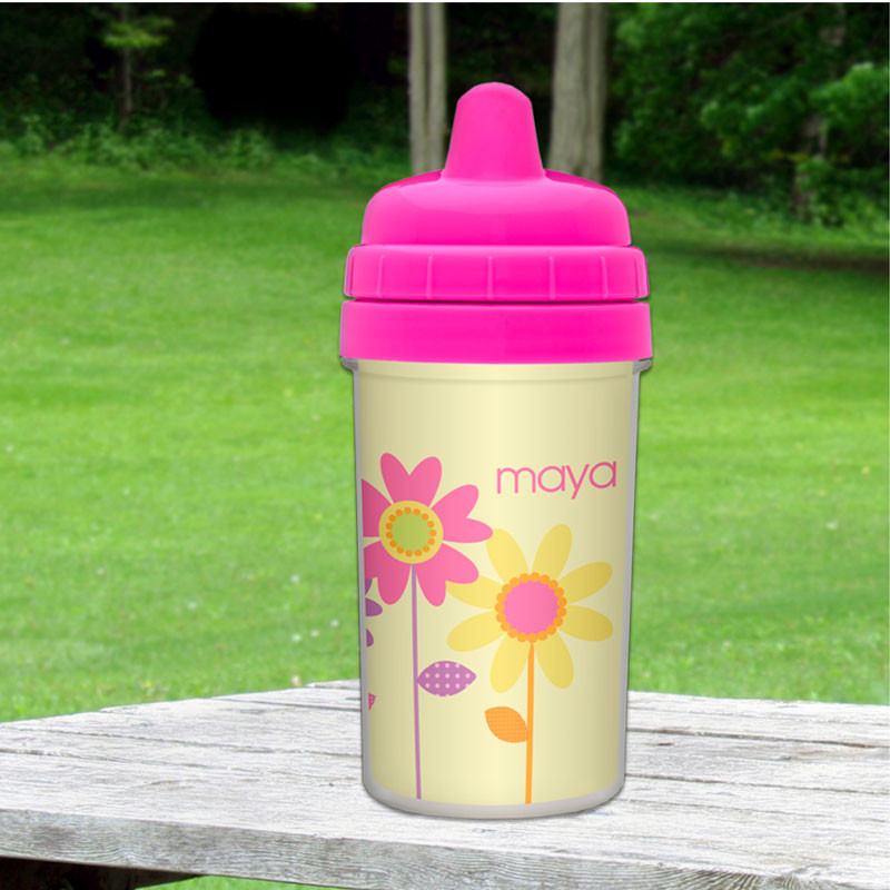 Custom Sippy Cups with Straw