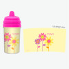 Three Spring Blooms Custom Sippy Cups