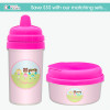 Girl Sippy Cups for Cheerleaders