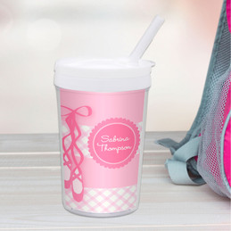 My Ballerina Shoes Personalized Kids Cups