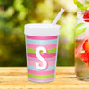 Sweet Lines Personalized Kids Cups