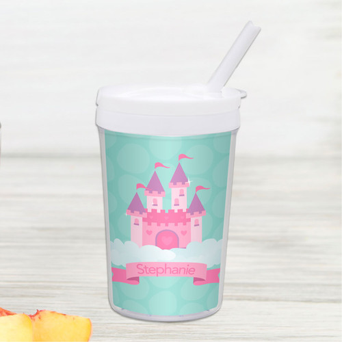 A Castle in the Sky Personalized Kids Cups