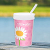 A Daisy for You Personalized Kids Cups