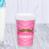 Little Miss Mustache Personalized Kids Cups