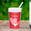 Many Hearts Personalized Kids Cups