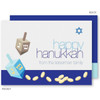 Happy Hanukkah Cards | Coins And Dreidels