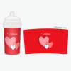 Many Hearts Custom Sippy Cup for Toddlers
