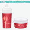 Lovely Heart Flower Customized Sippy Cups