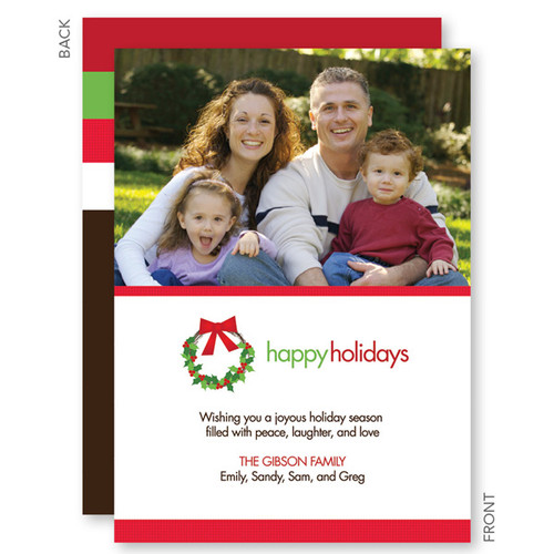 Personalized Christmas Cards | Holiday Joy Christmas Photo Cards by Spark & Spark
