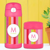 Bold And Fun Stripes Personalized Thermos For Kids