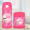 Sweet And Yummy Ice Cream Cone Personalized Thermos For Kids