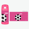 Soccer Ball Personalized Thermos For Kids