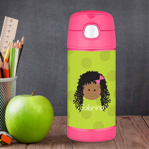 Green Just Like Me Personalized Thermos For Kids