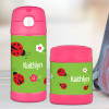 Lady Bug Personalized Thermos For Kids