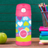 Happy Hearts Personalized Thermos For Kids